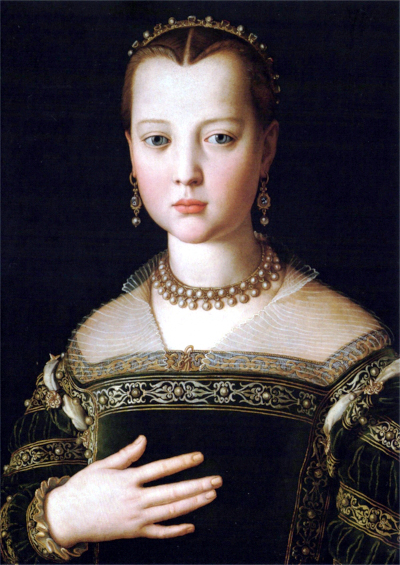 Maria (di Cosimo I) de' Medici Bronzino